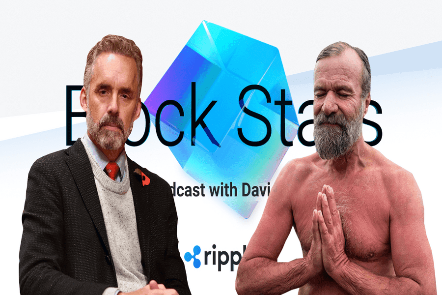 Miniatură de podcast cu doi bărbați peste textul „Block Stars”