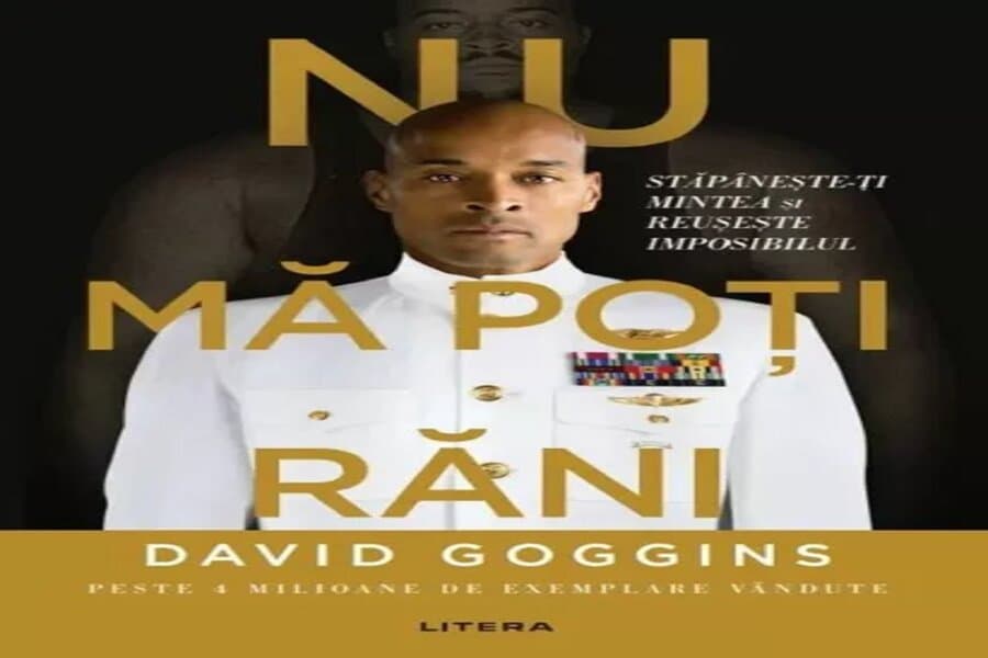 Copertă de carte: David Goggins, „Nu mă poți răni”